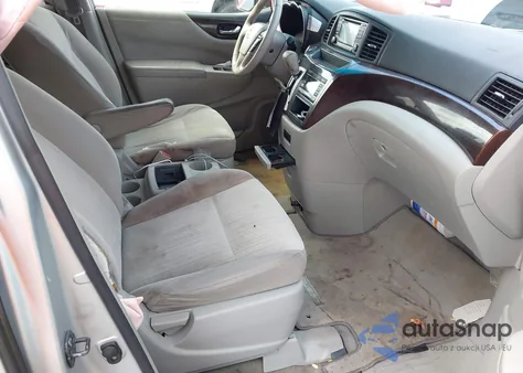 2017 Nissan Quest Sv z USA, uszkodzony, nr VIN JN8AE2KP7H9170041